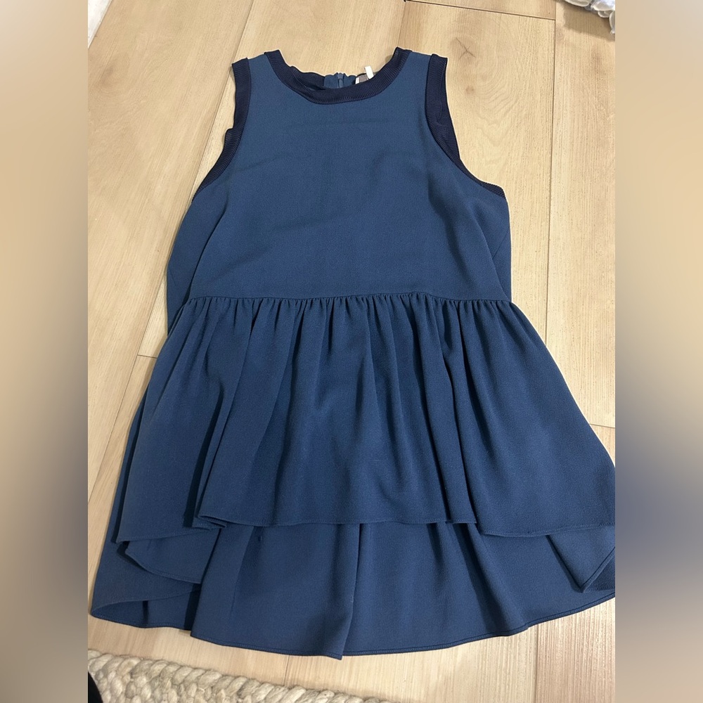 Tibi woman top in Deep Blue size 4